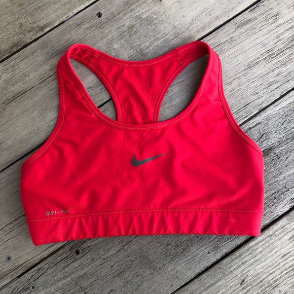 red nike bra